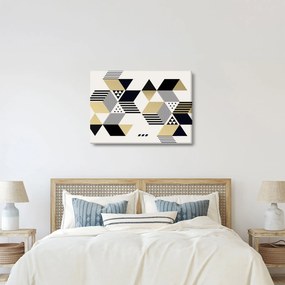 Obraz - Geometrické tvary N⁰1 (70x50 cm)