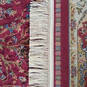 Koberec Exkluzívny Qum Silk 11 červený