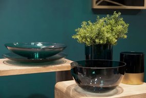 Dekoračný tanier LILI 6 1 tyrkysový