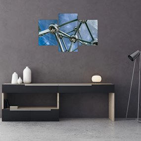 Obraz - atómium v Bruseli (90x60 cm)