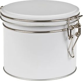 Oválna hermetická dóza - biela