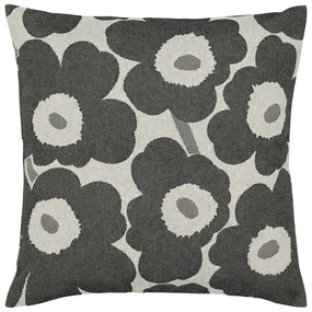 Obliečka na vankúš Pieni Unikko 47x47, sivo-biela
