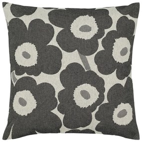 Obliečka na vankúš Pieni Unikko 47x47, sivo-biela