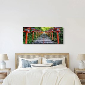 Obraz - Svätyňa Kifune (120x50 cm)