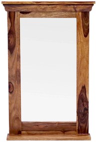 furniture-nabytek.cz - Zrcadlo Jali 60x90 z indického masivu palisandr