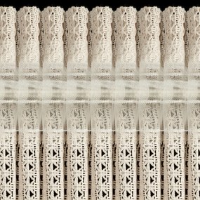 ZÁCLONA NA PÁSKE PATRICIA 140X270 CM PRÍRODNÁ
