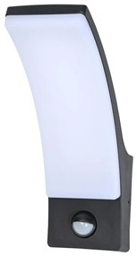 Brilagi - LED vonkajšie nástenné svietidlo so senzorom ARCELO LED/9W/230V IP44
