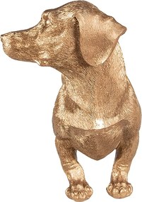 Stojan na kuchynské role jazvečík Dog Gold - 46*15*21 cm
