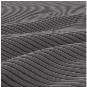 Trojmiestna rozkladacia sedačka FORESTA tmavosivá