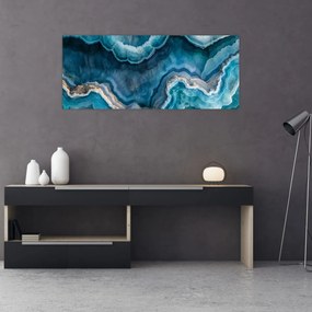 Obraz - Akvamarín detail (120x50 cm)