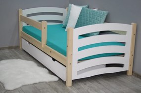 Detská posteľ Mela 80x160 cm Rošt: Bez roštu, Matrac: Bez matraca