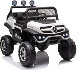 LEAN CARS Mercedes Unimog S Batériové vozidlo biela