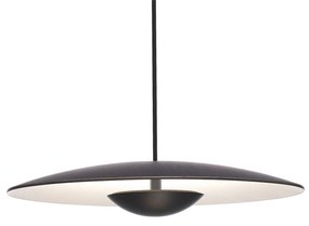 MARSET Ginger LED svetlo Triac Ø32cm wenge/biela