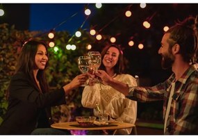 Twinkly TWF020STP-BEU - LED RGB Vonkajšia dekoračná reťaz 20xLED 14m IP44 Wi-Fi