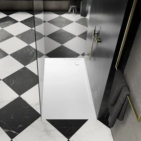 Kaldewei Superplan sprchová vanička obdĺžniková 120x90 cm smaltovaná oceľ alpská biela 385100010001