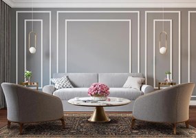 Koberec Agnella Isfahan Klimene Granát