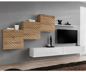 Obývacia Stena Switch X Line Wotan/Biela