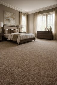 ITC, Koberec metráž Ferrara 7754, na mieru, šíře 4m,5m, hnedá, filc, detská izba