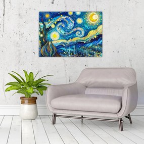 Obraz – Mozaika hviezdnej noci (70x50 cm)