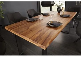 Jedálenský stôl 40818 180x90cm Masív drevo Palisander  - Komfort-nábytok
