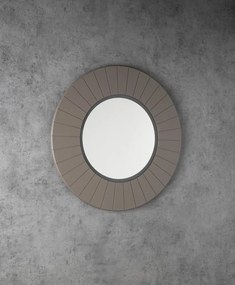 Sapho Sapho, LUMIRO STRIP guľaté zrkadlo s LED osvetlením v ráme, priemer 90cm, agila, LR950-4343S