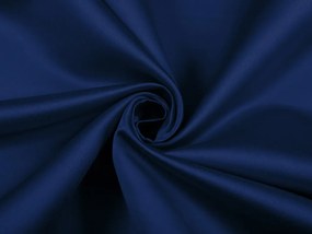 Biante Saténový obdĺžnikový obrus polyesterový Satén LUX-L047 Námornícka modrá 50x100 cm