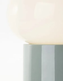 Brilliant - Stolná lampa KNUT 1xE27/25W/230V zelená/biela