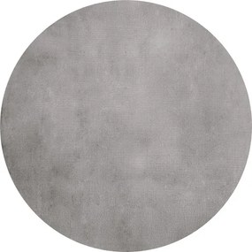 Obsession, Kusový koberec Cha Cha 535 silver kruh, 80x80 (priemer) kruh, šedá, obývacia izba