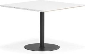 Stôl METRIC, stredná sekcia, 1000X1000x720 mm, čierna/biela