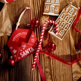 Závesná vianočná dekorácia TWINKLE Candy Cane XM24 714177 (2 ks)