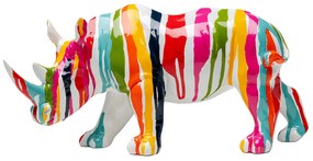 Rhino Holi dekorácia viacfarebná 18 cm