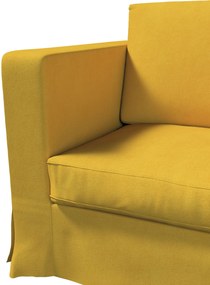 Poťah na sedačku Karlanda  (pre 3 osoby,nerozkladacia,dlhý) farba produktu žltá látka zapletaná