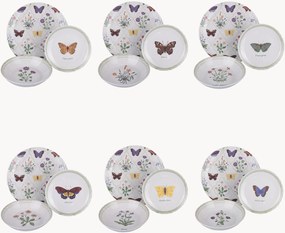 Porcelánová súprava riadu Botanist, 6 osôb, 18 ks