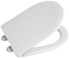 Aqualine Aqualine, VITO WC sedátko, Soft Close, Easy Take, biela, PCS105