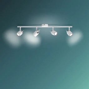 Philips - Bodové svietidlo MERANTI 4xGU10/35W/230V biela