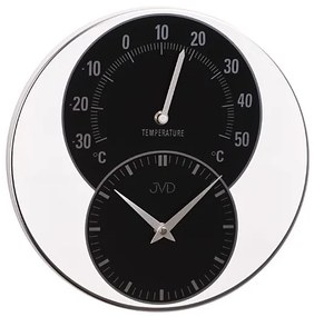 Nástenné hodiny s teplomerom JVD HW 35.2 30cm