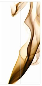 Súprava posuvnej záclony - Zlatá hmlovina -2 panely