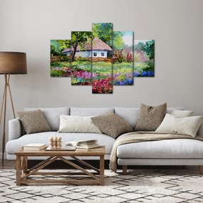 Obraz - Chalupa (150x105 cm)