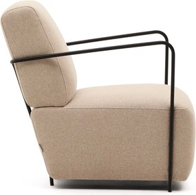 Béžové kreslo Gamer – Kave Home