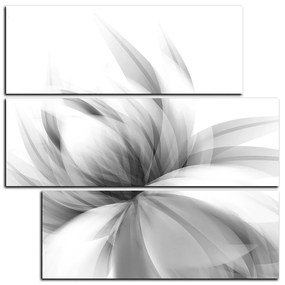 Obraz na plátne - Elegantný kvet - štvorec 3147QD (105x105 cm)