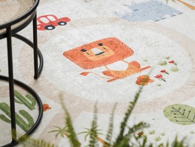 Lucz Prateľný koberec do detskej izby Safari 140x190