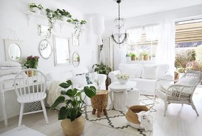 Koberec SKETCH - F343 Marocká mreža, krémovo - sivý