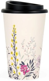 Albi Designový termohrnek - Kvety, 350 ml