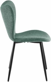 Jedálenská stolička Maika látka - zelená