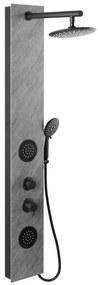 Sprchový panel SAT dekor kameň STONESHOWER