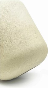 Okrúhly kvetináč CHICO, sklolaminát, priemer 40 x výška 40 cm, krémový