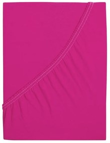 Jersey plachta do detskej postieľky EXCLUSIVE 70x140 cm purpurová