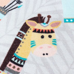 Ayyildiz, Kusový koberec Play 2903 grey, 160x230, viacfarebná, detská izba