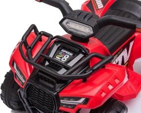 LEAN CARS JS320 batériovo napájaná štvorkolka červená