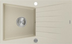 Mexen Cesar - drez granitový 77,5x47,0cm, 1-komorový, béžová, 6514771010-69